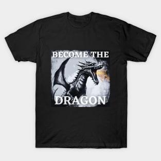 Inspired by Aaron Rodgers NY Jets - Become The Dragon (Michael Kay Show quotes) T-Shirt